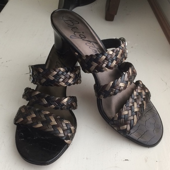 Brighton Tress high heeled sandals 7N - Picture 2 of 8